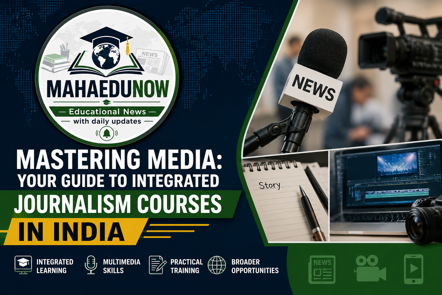 Mastering Media: Your Guide to Integrated Journalism Courses in India